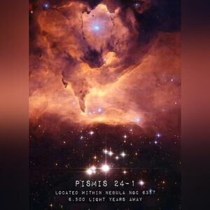 Pismis 24-1 Nebula Poster Poster Print 50 cm X 70 cm (No Frame)